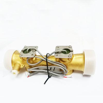 Dia 20mm Brass Pipe Flow Sensor Ultrasonic High Temperature Resistance